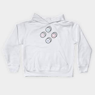 Gamer Controller Buttons Kids Hoodie